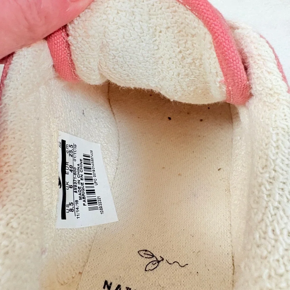 Nike Blazer Low‎ Women 8.5 Pink Good Natural Dye Canvas AV9371-600 Sneaker